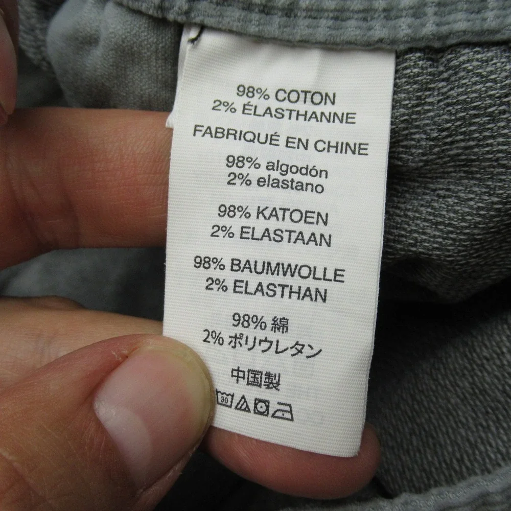 Vuori Optimist Pant‎ Mens 31x29 Gray Corduroy Drawstring Travel Flex Casual Soft